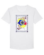 Pentru ca... Tricou mânecă scurtă guler larg Bărbat Skater