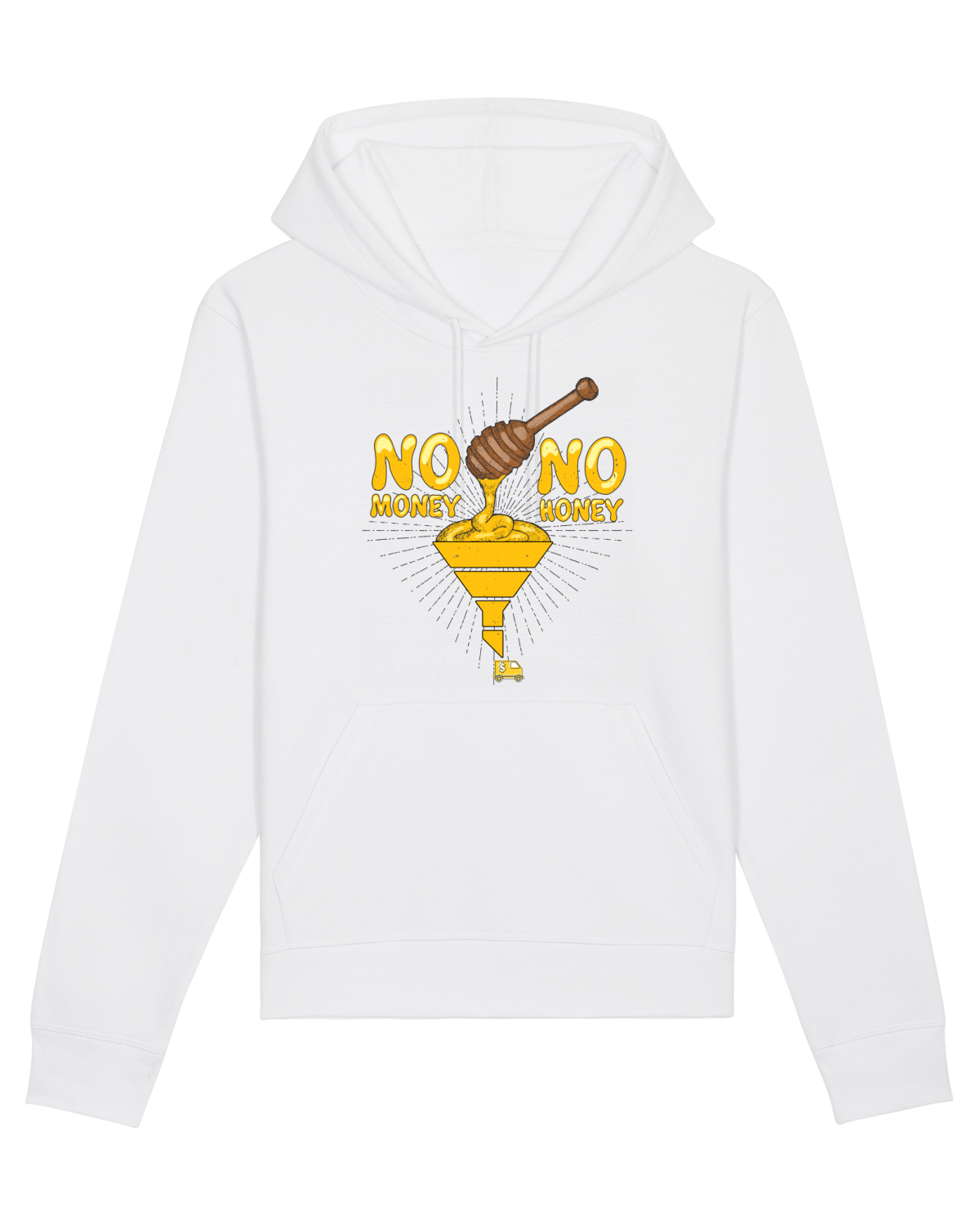 Hanorac Unisex Drummer White