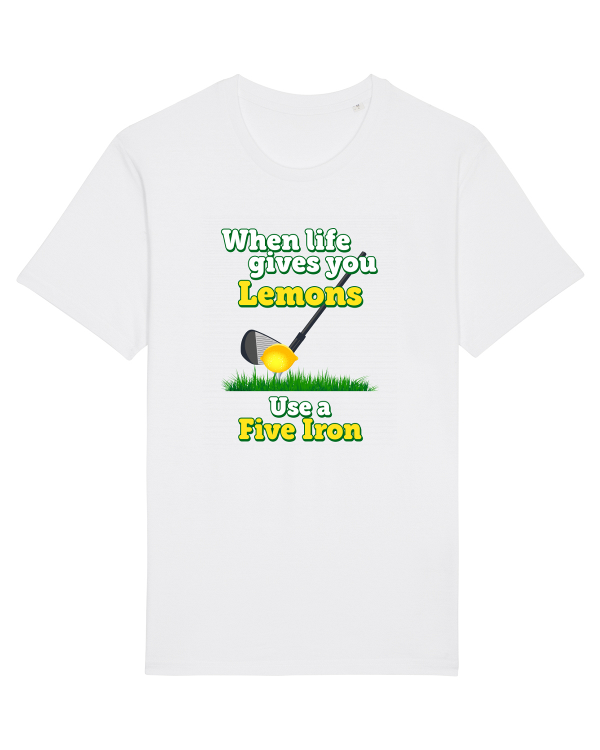 Tricou mânecă scurtă Unisex Rocker White