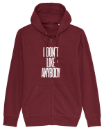 I don't like anybody Hanorac cu fermoar Unisex Connector