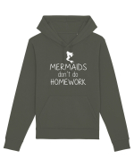 Mermaids dont do homework Hanorac Unisex Drummer