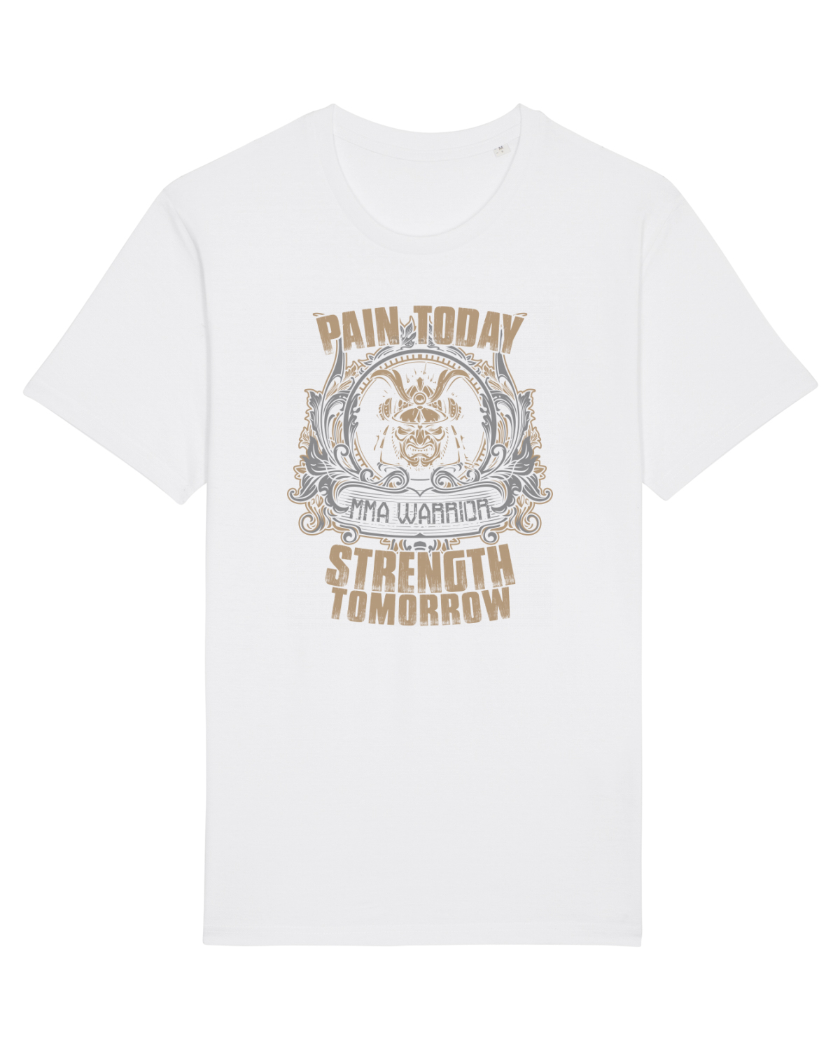 Tricou mânecă scurtă Unisex Rocker White