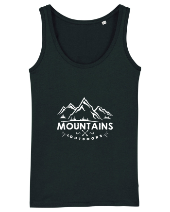 Mountains outdoors Black