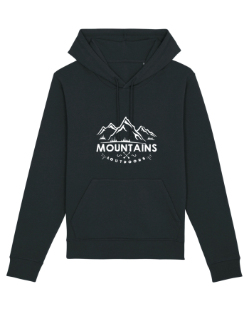 Mountains outdoors Black
