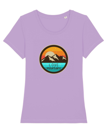 Love Mountains Lavender Dawn