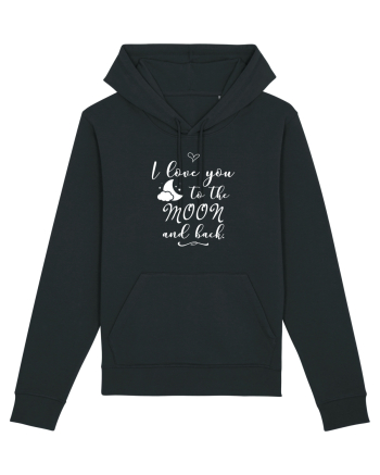 Love you to the moon Black