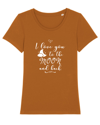 Love you to the moon Roasted Orange