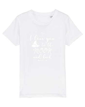 Love you to the moon White