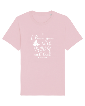 Love you to the moon Cotton Pink