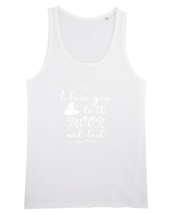 Love you to the moon White