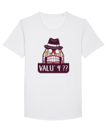 Valu` 4 ?? Tricou mânecă scurtă guler larg Bărbat Skater
