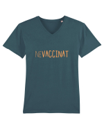 NE VACCINAT Tricou mânecă scurtă guler V Bărbat Presenter