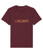 NE VACCINATĂ Tricou mânecă scurtă Unisex Rocker