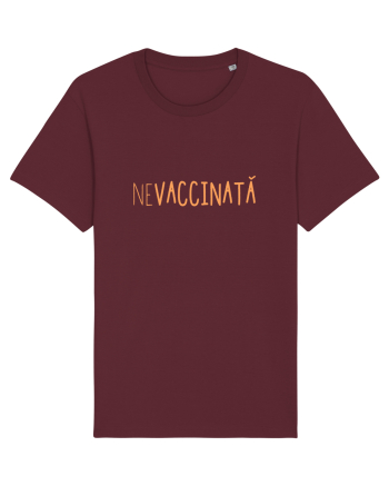 NE VACCINATĂ Burgundy