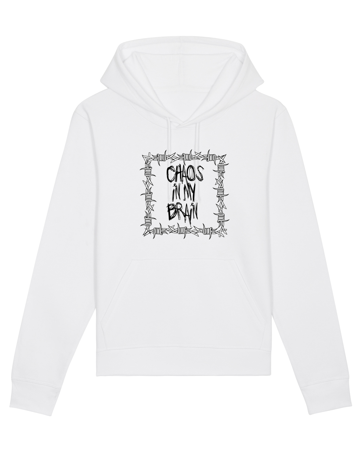 Hanorac Unisex Drummer White