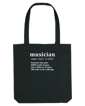 Musician  Joke Design Black