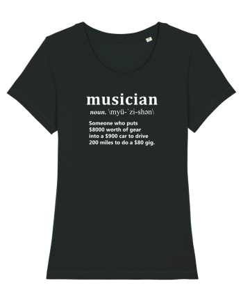 Musician  Joke Design Black