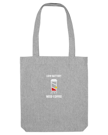 Need Coffee Heather Grey