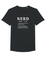 NERD Tricou mânecă scurtă guler larg Bărbat Skater