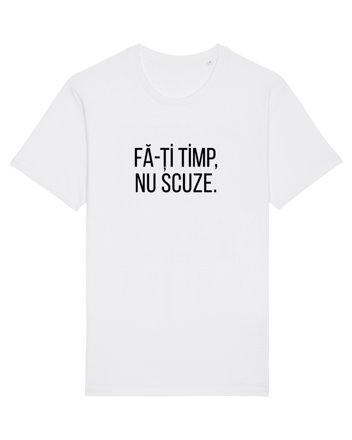 Tricou mânecă scurtă Unisex Rocker White