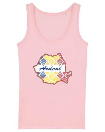 Ardeal Romania Tricolor Motive Nationale Cotton Pink