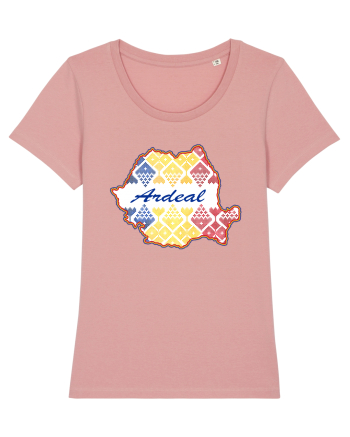 Ardeal Romania Tricolor Motive Nationale Canyon Pink
