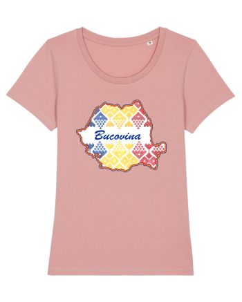 Bucovina Romania Tricolor Motive Nationale Canyon Pink
