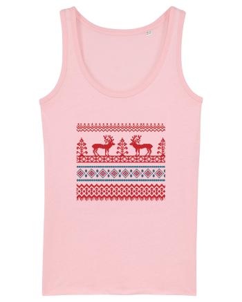 Craciun Romania motiv traditional Cotton Pink