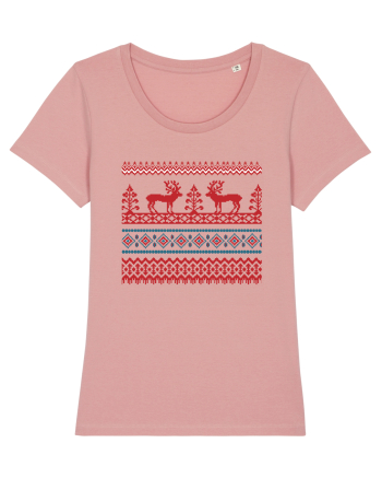 Craciun Romania motiv traditional Canyon Pink