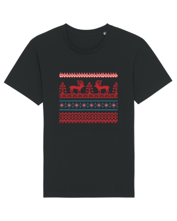 Craciun Romania motiv traditional Black