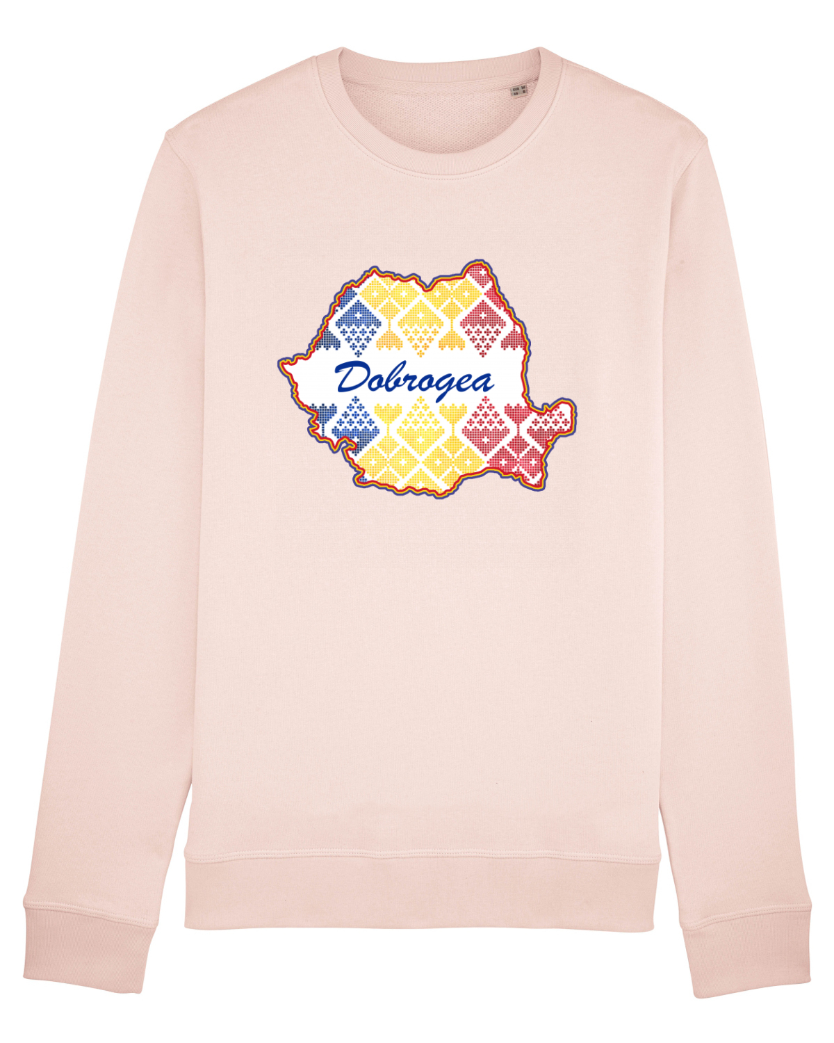 Bluză mânecă lungă Unisex Rise Candy Pink