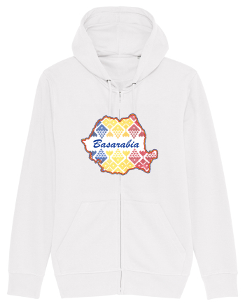 Basarabia Romania Tricolor Motive Nationale White