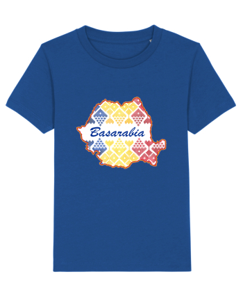 Basarabia Romania Tricolor Motive Nationale Majorelle Blue