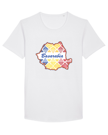 Basarabia Romania Tricolor Motive Nationale White