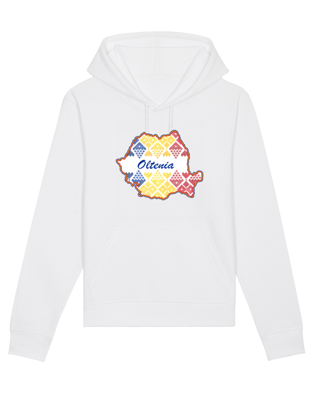 Hanorac Unisex Drummer White