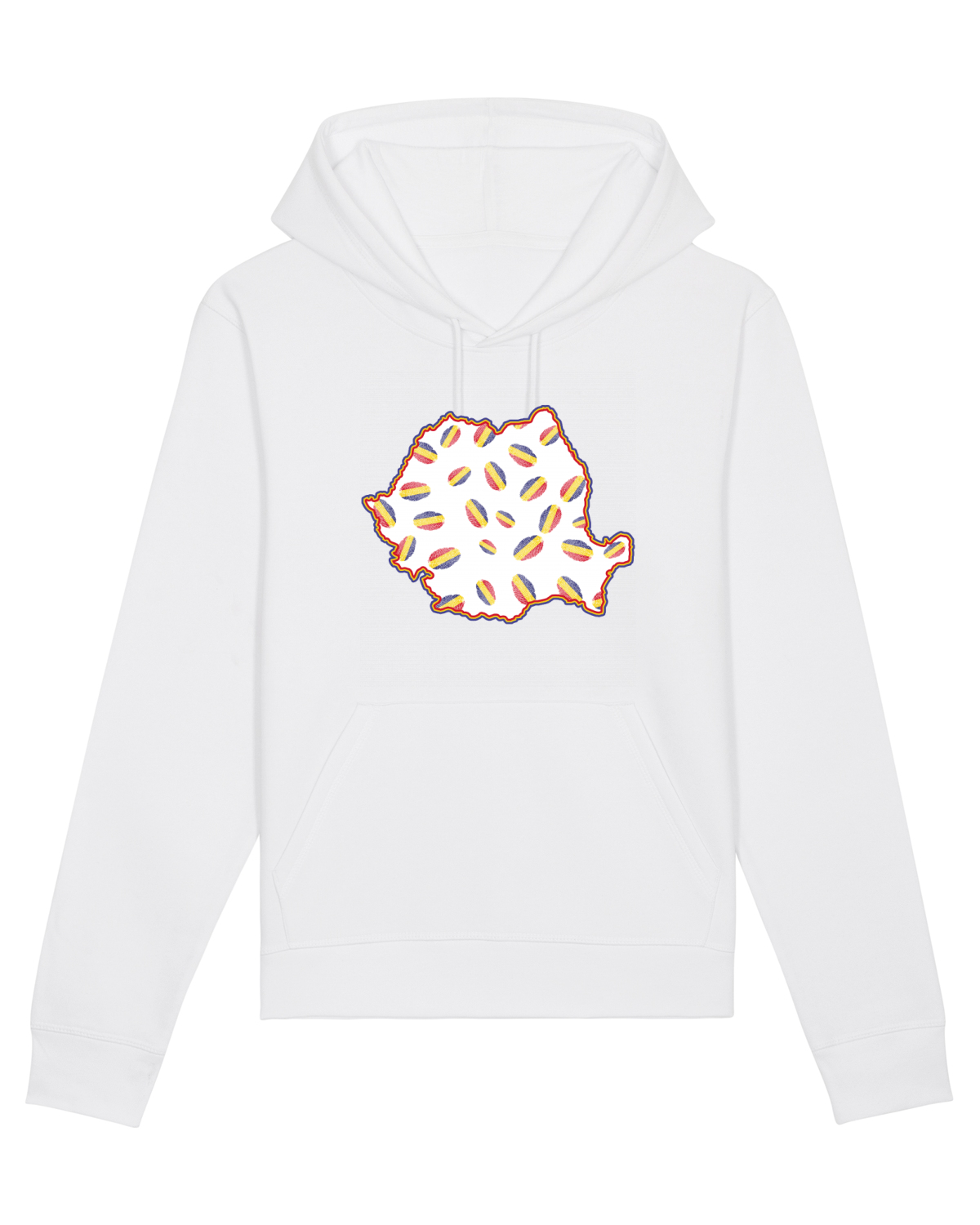 Hanorac Unisex Drummer White