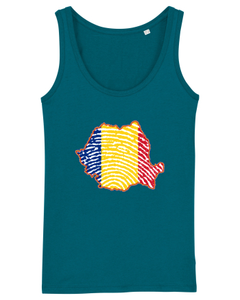 Romania Tricolor Identitate Ocean Depth