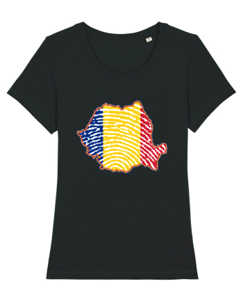 Romania Tricolor Identitate Black