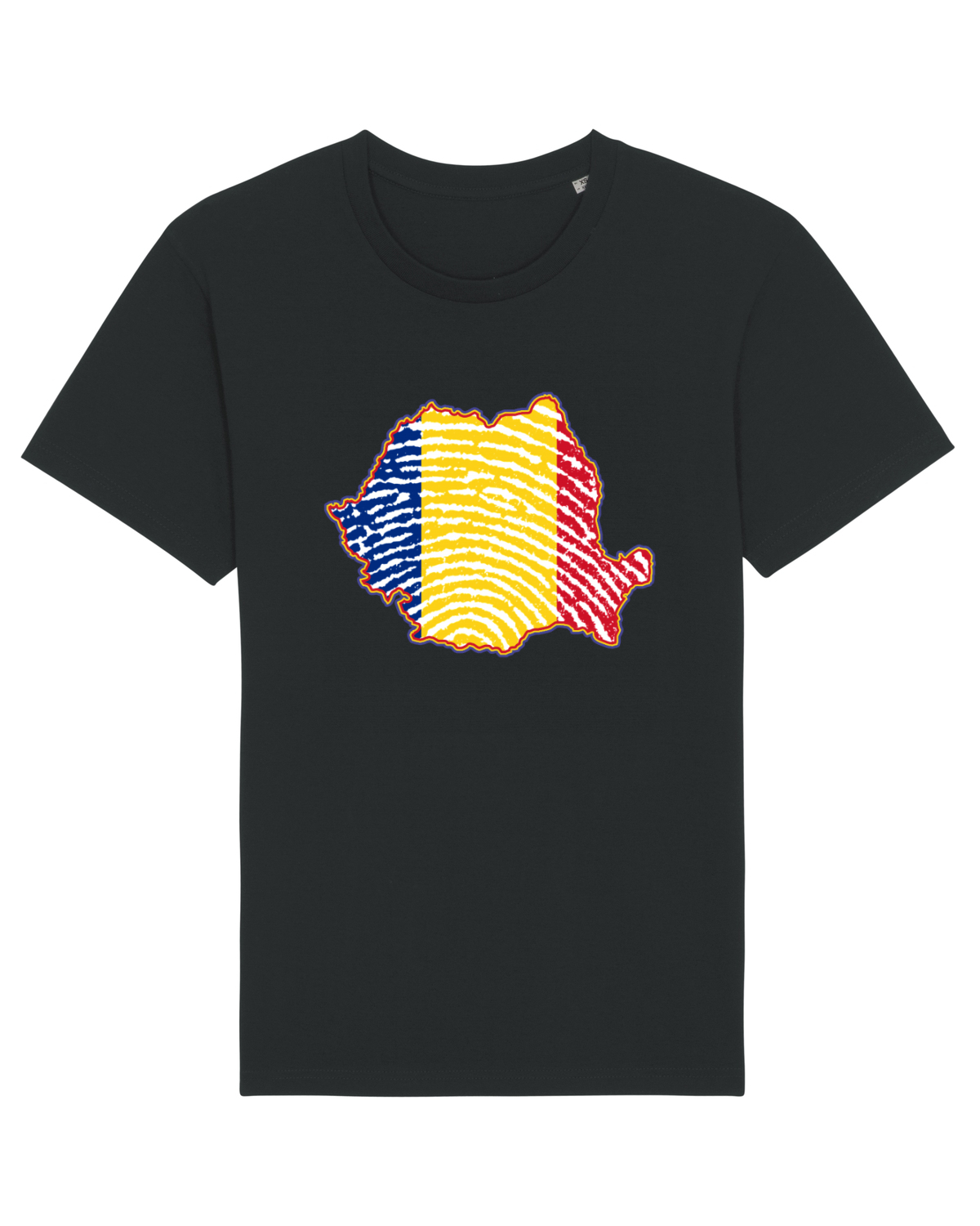 Tricou mânecă scurtă Unisex Rocker Black