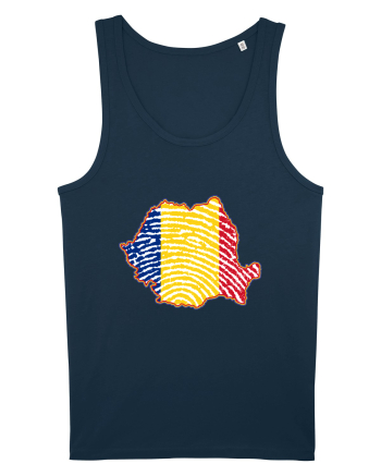 Romania Tricolor Identitate Navy