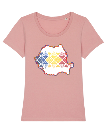 Romania Tricolor Motive Nationale Canyon Pink
