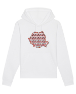 Romania Tricolor Motive Nationale Traditionale Hanorac Unisex Drummer