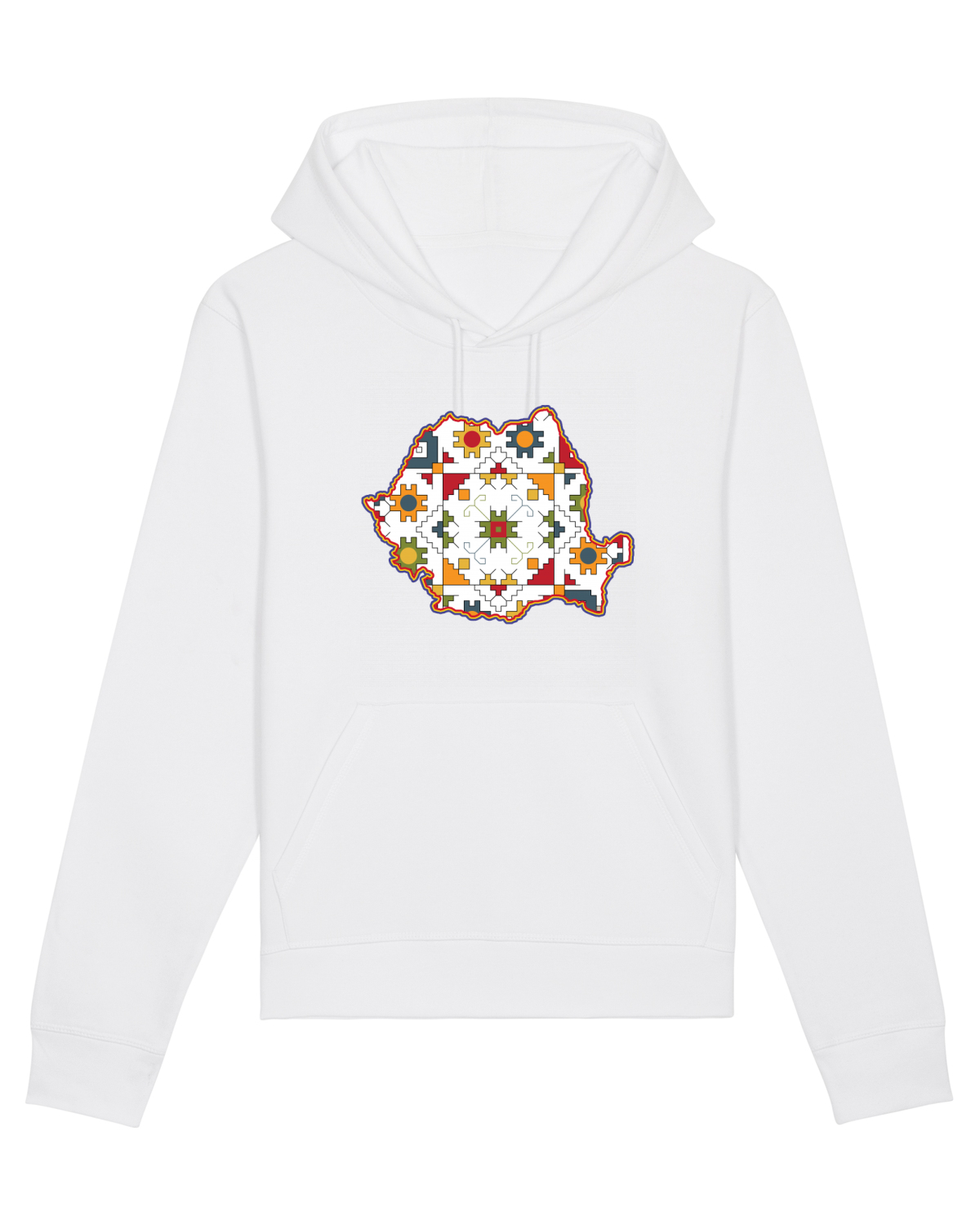 Hanorac Unisex Drummer White