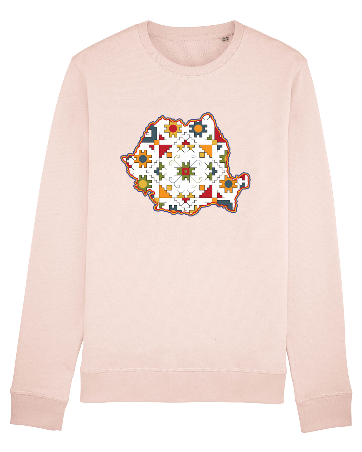 Bluză mânecă lungă Unisex Rise Candy Pink