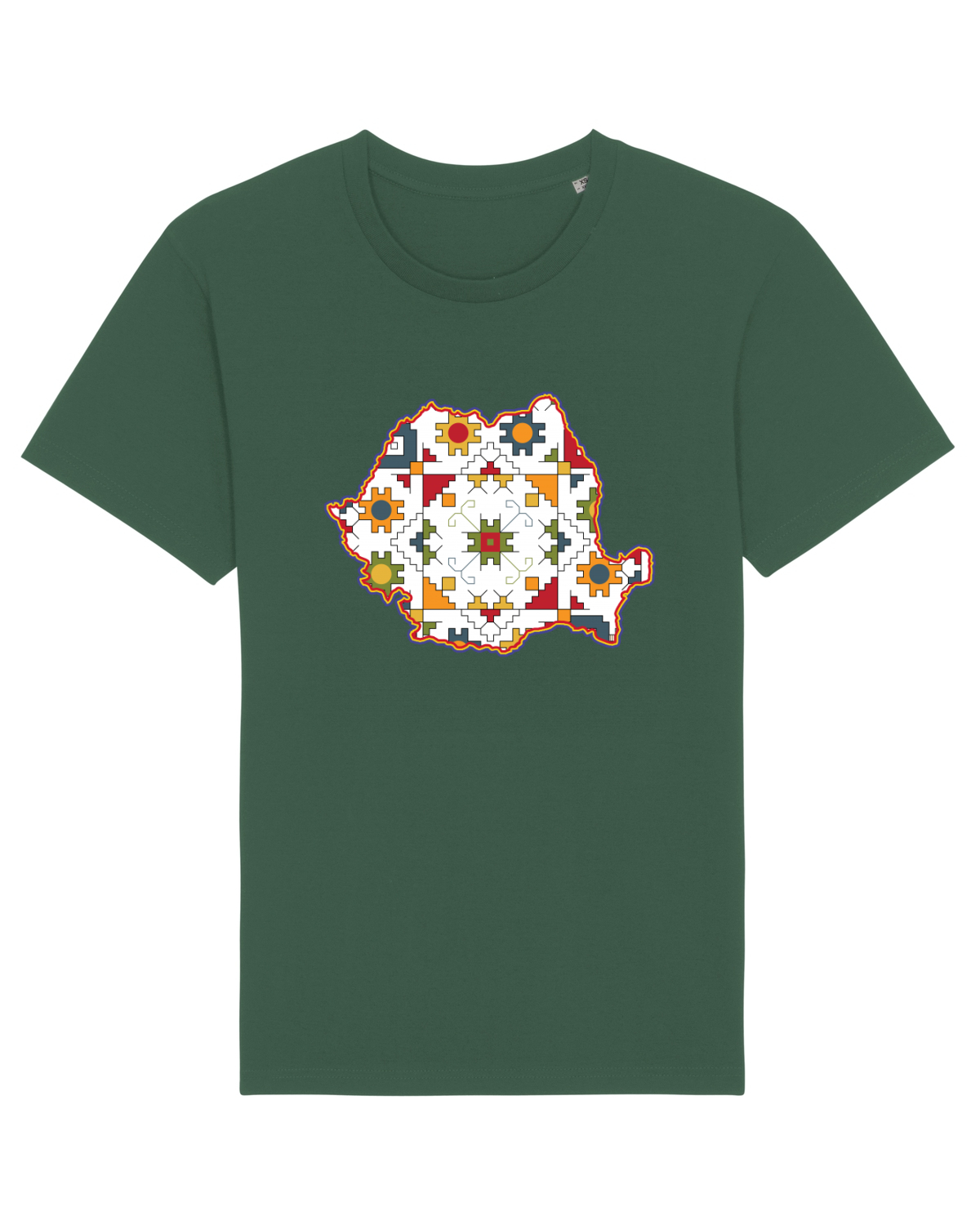 Tricou mânecă scurtă Unisex Rocker Bottle Green
