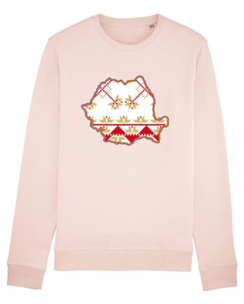 Romania Tricolor Motive Nationale Traditionale Candy Pink