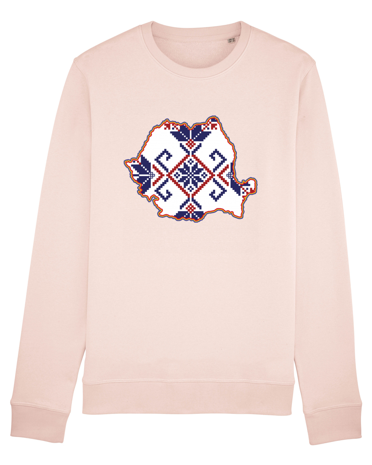 Bluză mânecă lungă Unisex Rise Candy Pink