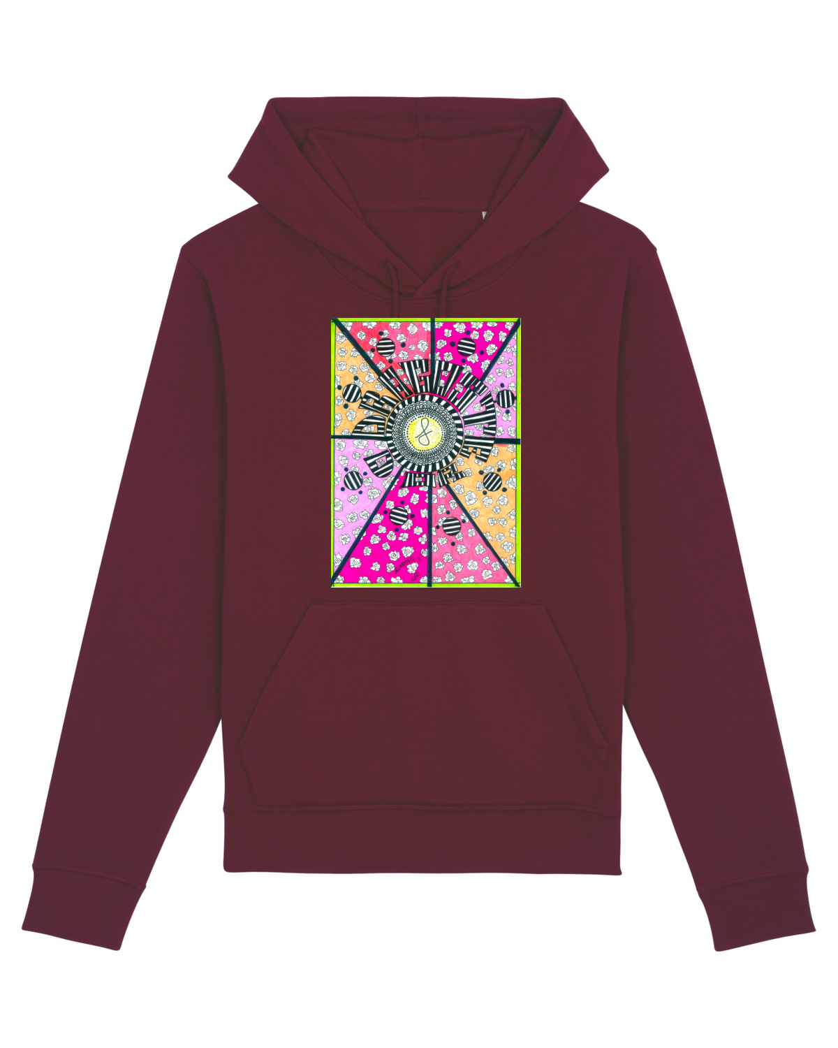 Hanorac Unisex Drummer Burgundy