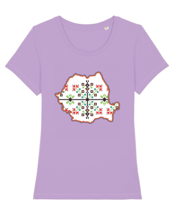 Romania Tricolor Motive Nationale Traditionale Lavender Dawn