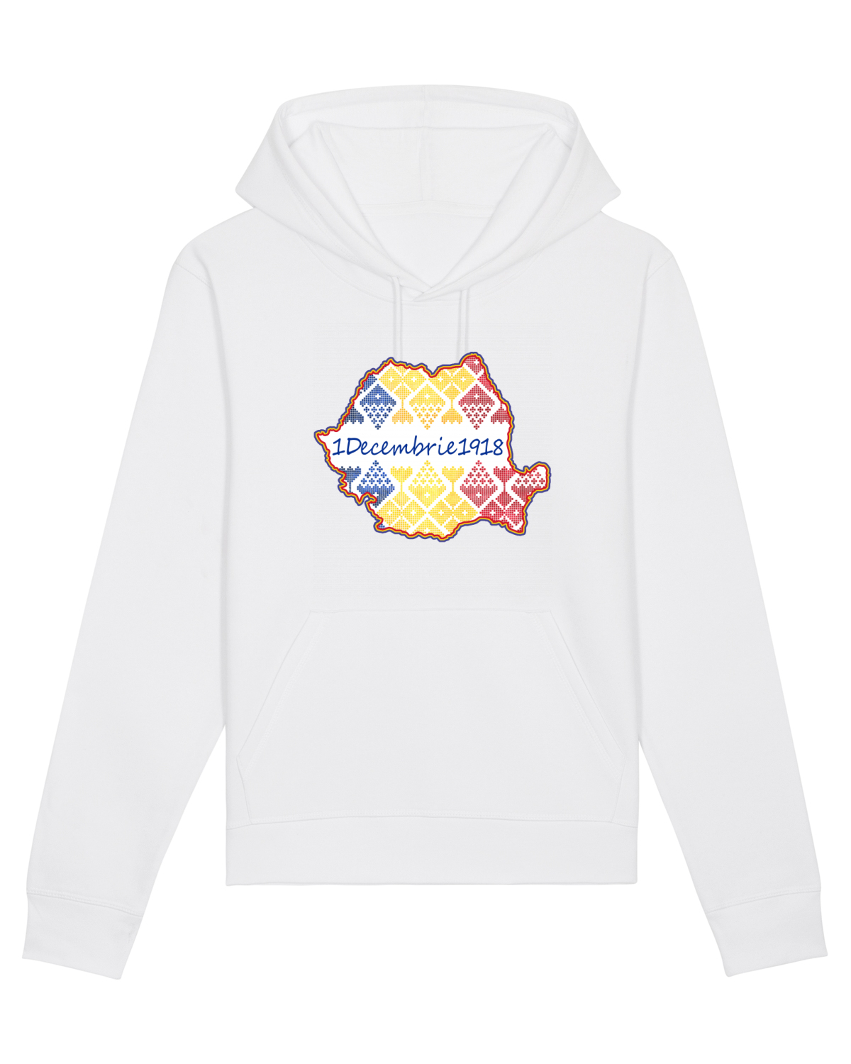 Hanorac Unisex Drummer White